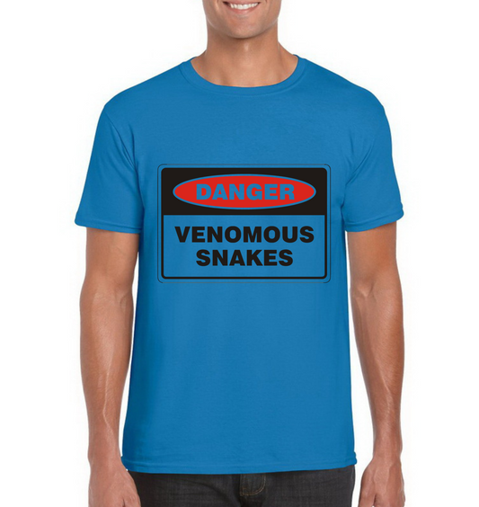 Danger Venomous Snakes Tee-shirt