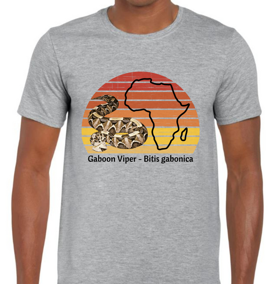 From Africa, The Gaboon Viper Tee Shirt