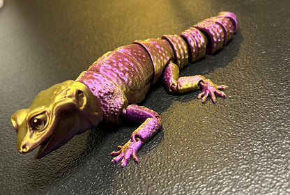 Time To Party Mardi Gras Leopard Gecko