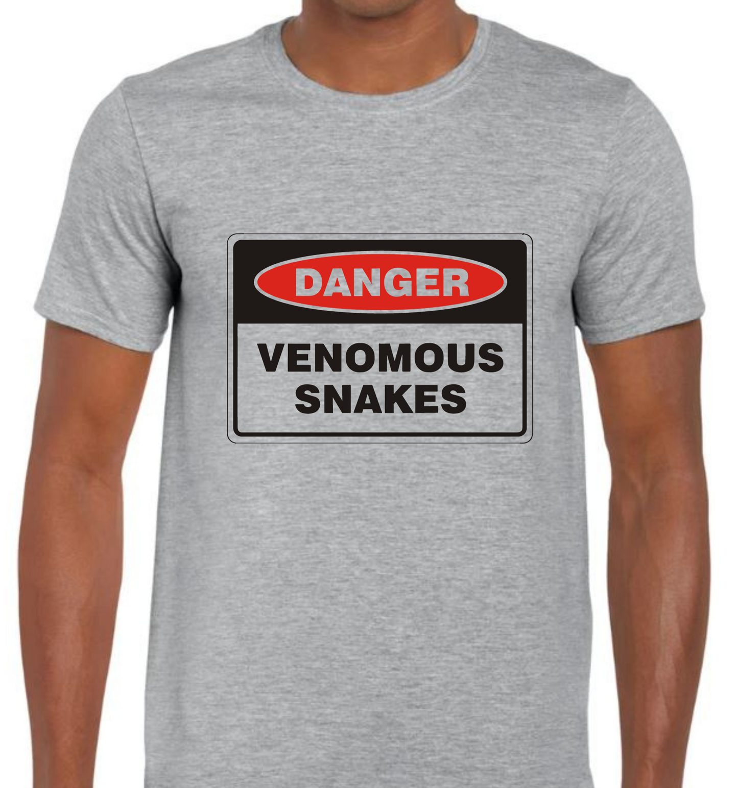 Danger Venomous Snakes Tee-shirt