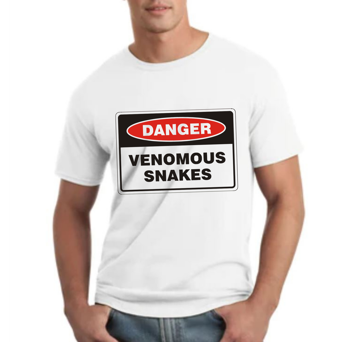 Danger Venomous Snakes Tee-shirt